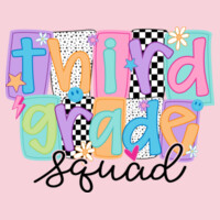 Third Grade Squad 89-173 - Adult Softstyle ® T Shirt Design