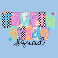 Fourth Grade Squad 89-174 - Youth Heavy Cotton 100% Cotton T Shirt Design