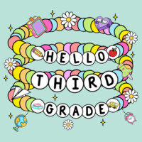 Hello Third Grade 89-178 - Adult Cooling Performance Long Sleeve Tee Design