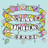 Hello Third Grade 89-178 - Adult Cooling Performance Short Sleeve Tee Design