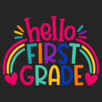 Hello First Grade 89-193 - Youth Cooling Performance Short Sleeve Tee Design
