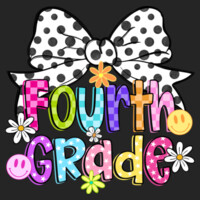 Fourth Grade Coquette Polka Dot Bow 89-196 - Youth Cooling Performance Short Sleeve Tee Design