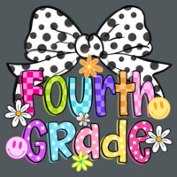 Fourth Grade Coquette Polka Dot Bow 89-196 - Heavy Blend Crewneck Sweatshirt Design