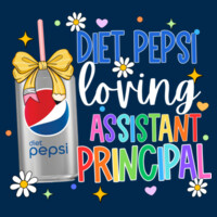 Diet Pepsi Loving Assistant Principal 84-200 - Adult Cooling Performance Long Sleeve Tee Design