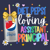 Diet Pepsi Loving Assistant Principal 84-200 - Heavy Blend Crewneck Sweatshirt Design