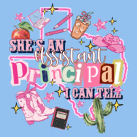 She's an Assistant Principal, I Can Tell 84-202 - Adult Cooling Performance Short Sleeve Tee Design
