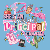 She's an Assistant Principal, I Can Tell 84-202 - Adult Softstyle ® T Shirt Design