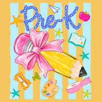 Pre-K  Pencil Coquette 96-139- - Adult Softstyle ® T Shirt Design