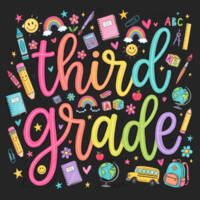 Third Grade Doodle 89-207 - Adult Cooling Performance Long Sleeve Tee Design