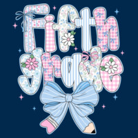 Fifth Grade Pastel Coquette 89-209 - Youth Cooling Performance Short Sleeve Tee Design