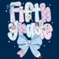 Fifth Grade Pastel Coquette 89-209 - Adult Cooling Performance Long Sleeve Tee Design