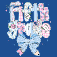Fifth Grade Pastel Coquette 89-209 - Heavy Blend Crewneck Sweatshirt Design