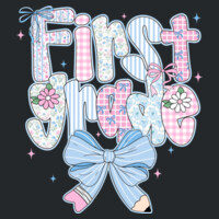 First Grade Pastels Coquette 89-210 - Adult Softstyle ® T Shirt Design