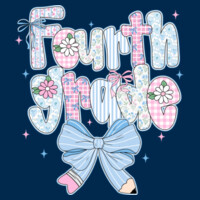 Fourth Grade Pastels Coquette 89-212 - Adult Cooling Performance Long Sleeve Tee Design