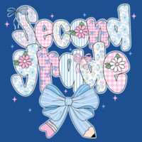Second Grade Coquette Pastels 89-214 - Adult Softstyle ® T Shirt Design
