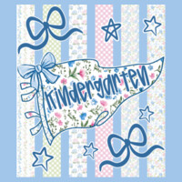 Kindergarten Pennant 96-135 - Youth Heavy Cotton 100% Cotton T Shirt Design