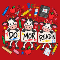 Do Mor' Readin 99-321 - Adult Cooling Performance Long Sleeve Tee Design