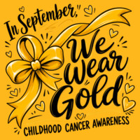 We Wear Gold 87-049 - Heavy Blend Crewneck Sweatshirt Design
