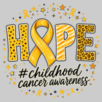 Childhood Cancer Awareness 87-051 - Heavy Blend Crewneck Sweatshirt Design