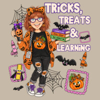 Tricks, Treats & Learning 40-108 - Heavy Blend Crewneck Sweatshirt Design