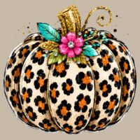  Leopard Pumpkin 40-005 - Adult Softstyle ® T Shirt Design
