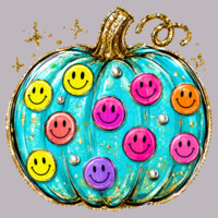 Smiley Pumpkin 40-006 - Adult Cooling Performance Long Sleeve Tee Design