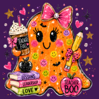 Teacher Boo 40-014 - Adult Cooling Performance Long Sleeve Tee Design