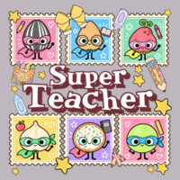 Super Teacher 🍎⭐99-329 - Adult Cooling Performance Short Sleeve Tee Design