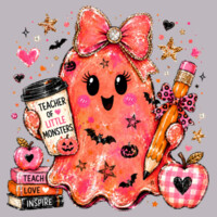 Teacher of Little Monsters 👻✏️ 40-019 - Adult Cooling Performance Short Sleeve Tee Design