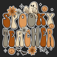 Spooky Teacher Retro Floral 👻🌼 40-028 - Adult Cooling Performance Short Sleeve Tee Design
