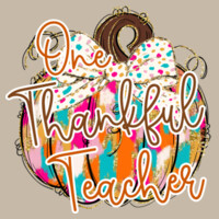 One Thankful Teacher 🎃🎀 40-033 - Adult Softstyle ® T Shirt Design