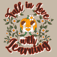Fall in Love with Learning 🎃🌼 40-036 - Heavy Blend Crewneck Sweatshirt Design