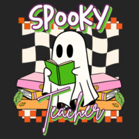 Spooky Teacher 👻📚 40-037 - Adult Cooling Performance Short Sleeve Tee Design