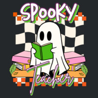 Spooky Teacher 👻📚 40-037 - Adult Softstyle ® T Shirt Design