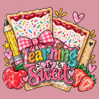 Learning Is Sweet 🍓📚 99-330 - Adult Cooling Performance Short Sleeve Tee Design