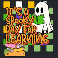 Spooky Day for Learning 👻📚 40-038 - Adult Softstyle ® T Shirt Design