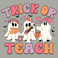 Trick or Teach 👻✏️ 40-054 - Adult Softstyle ® T Shirt Design