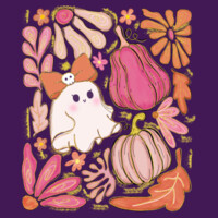 Fall Ghost & Pumpkins 🎀🎃 40-055 Design