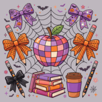 Spooky Teacher Apple 🍎🕸️40-056 Design