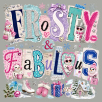 Frosty & Fabulous – Coquette Winter Shirt ❄️🩷 97-001 - Adult Softstyle ® T Shirt Design