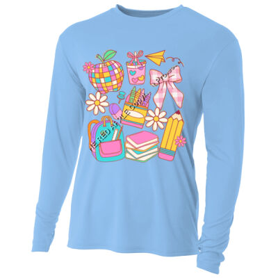 Teacher Items T99-021 - Adult Softstyle ® T Shirt - Heavy Blend Crewneck Sweatshirt - Adult Cooling Performance Long Sleeve Tee Thumbnail