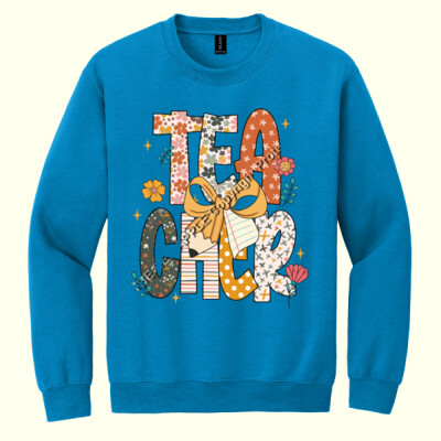 Teacher Vintage T99-022 - Heavy Blend Crewneck Sweatshirt Thumbnail