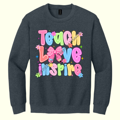 Teach Love Inspire T99-025 - Heavy Blend Crewneck Sweatshirt Thumbnail