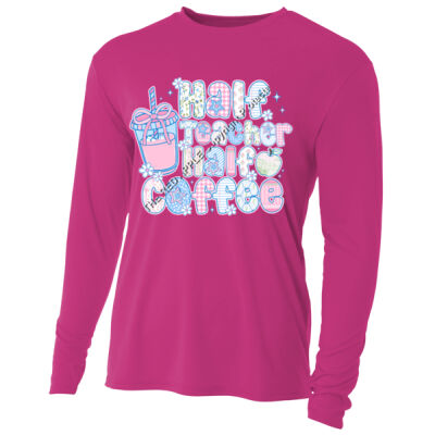 Teacher Vintage T99-027 - Adult Cooling Performance Long Sleeve Tee Thumbnail