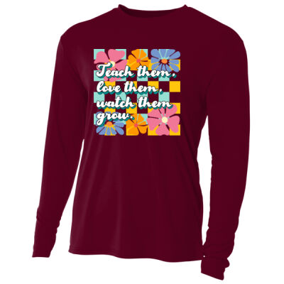 Teach Them T99-030 - Adult Cooling Performance Long Sleeve Tee Thumbnail