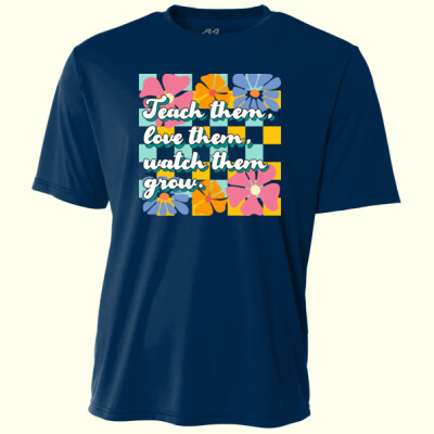 Teach Them T99-030 - Adult Cooling Performance Short Sleeve Tee Thumbnail