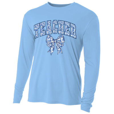 Teacher Chinoiserie T99-032 - Adult Cooling Performance Long Sleeve Tee Thumbnail
