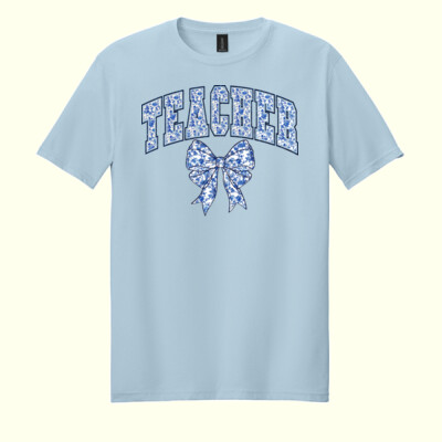 Teacher Chinoiserie T99-032 - Adult Softstyle ® T Shirt Thumbnail