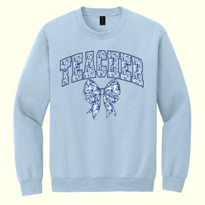 Teacher Chinoiserie T99-032 - Heavy Blend Crewneck Sweatshirt Thumbnail