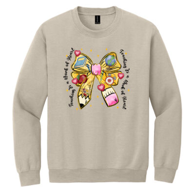 Teacher Coquette T99-033 - Heavy Blend Crewneck Sweatshirt Thumbnail